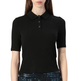 Polo Noir Femme JDY Sanni 2/4 vue 0