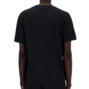 T-shirt Noir Homme New Balance Brand vue 0