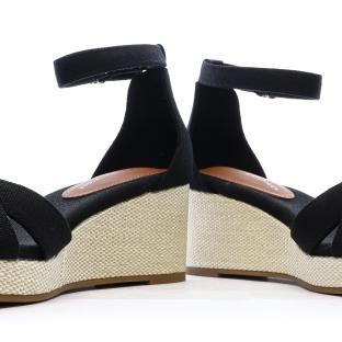 Sandales Noir Femme Tommy Hilfiger Flag Criss-cros vue 7