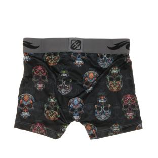 Boxer Noir Enfant Freegun Santa Muerte vue 2