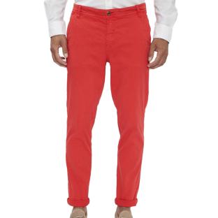 Chino Rouge Homme Paname Brothers Costa pas cher