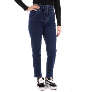 Jean Droit Bleu Femme Monday Premium 643 pas cher