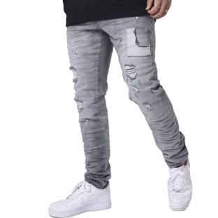 Jean Slim Gris Homme Project X Paris TP21001 pas cher