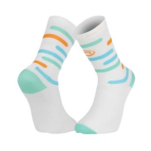 X1 Paires de Chaussettes Blanches BV SPORT Socquette Light Run vue 0