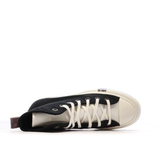 Baskets Noires Femme Converse All Star Lift Platform Tortoise vue 4