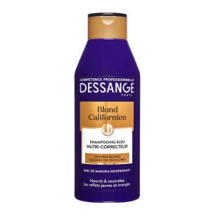 Shampoing Bleu Nutri-correcteur DESSANGE Cheveux blonds colorés ou décolorés Miel de Manuka vue 0