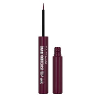 Eyeliner Liquide Tattoo Liner Dip-Ink Gemey Maybelline 103 Burgendy Boost vue 0