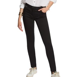 Pantalon Noir Slim Femme Morgan POLY pas cher