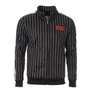 Veste Zippé Noir Homme Supreme Grip STRIPES pas cher