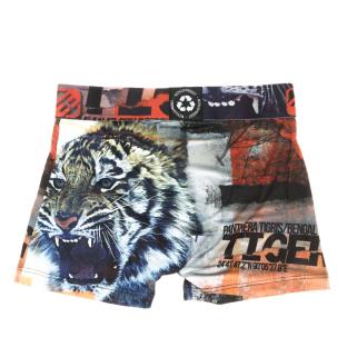 Boxer Noir/Rouge Garçon Freegun Tiger vue 2