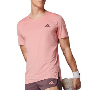 Maillot de Sport Rose Femme Adidas Adizero Tee vue 0