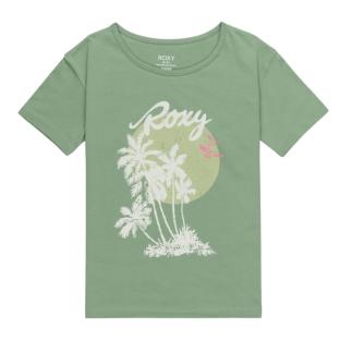 T-Shirt Vert Fille Roxy Day And Night pas cher