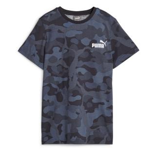 T-shirt Bleu Garçon Puma Camo pas cher