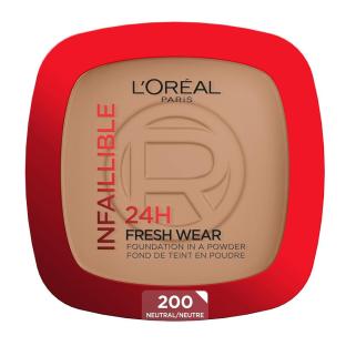 Infaillible 24H Fresh Wear Fond de Teint en Poudre L'Oréal Paris 200 Sable Doré vue 0