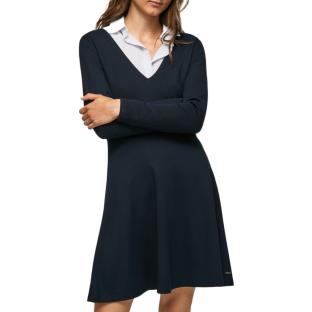 Robe Noire Femme Pepe jeans Collie vue 2