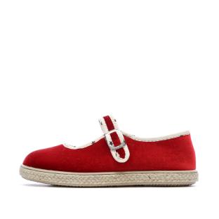 Chaussons Rouge Fille Pare Gabia Maite vue 0
