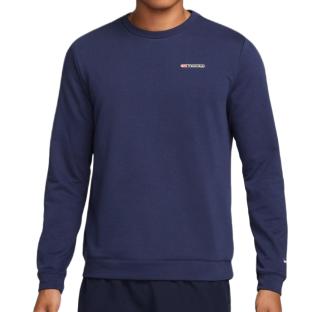 Sweat Marine Homme Nike Crew1 pas cher