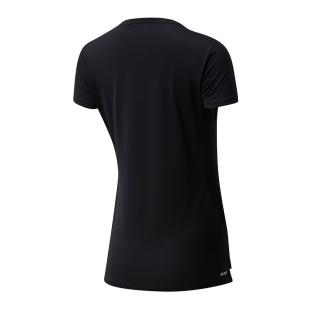 T-shirt Noir Femme New Balance Core Run vue 0