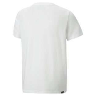 T-shirt Blanc Garçon Puma 538405-02 vue 2