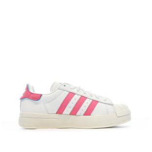Baskets Blanches Femme Adidas Superstar Ayoon vue 2