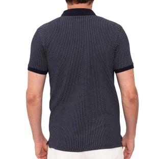 Polo Marine Homme Paname Brothers vue 2