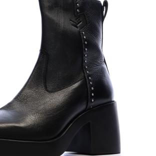 Bottines Noir Femme Kaporal Azra vue 0