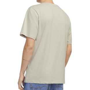 T-Shirt Beige Homme Jack & Jones Colon vue 0
