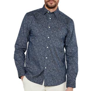 Chemise Marine Homme Tommy Hilfiger Flex pas cher