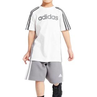 Ensemble Blanc/Gris Garçon Adidas IS6332 pas cher