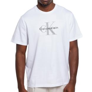 T-Shirt Blanc Homme Calvin Klein Jeans Hero vue 0