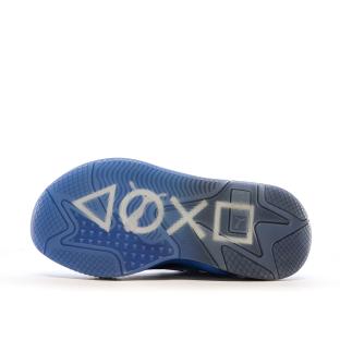 Baskets Noires/Bleu Garçon Puma Rs-x Playstation 396657 vue 5