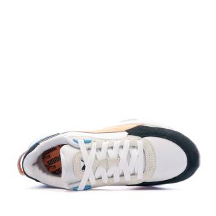 Basket Blanche Garçon Puma Wild Rider vue 4