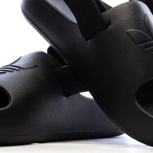 Claquettes Noires Garçon/Fille Adidas Adifom vue 0