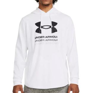 Sweat Blanc Homme Under Armour Rival Terry pas cher