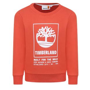Sweat Terracotta Garçon Timberland T60075 vue 0