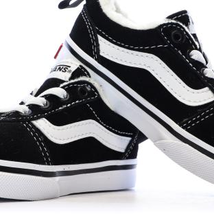 Baskets Noires/Blanches Garçon/Fille Vans Ward vue 7