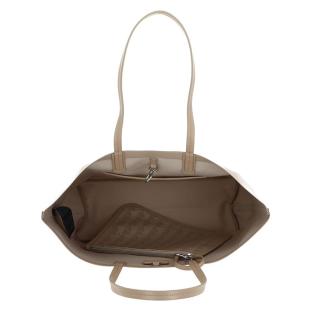 Sac Cabas Beige Clair Femme Lacoste Zely vue 0