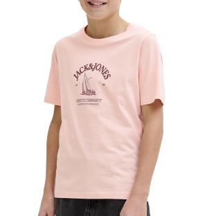 T-Shirt Rose Garçon Jack & Jones Tucket vue 0