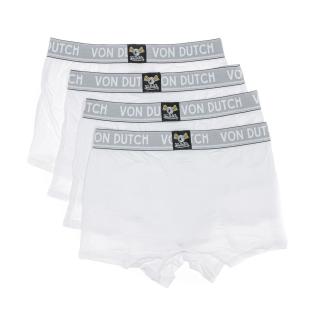 X4 Boxers Homme Blanc Von Dutch ORIAS vue 3