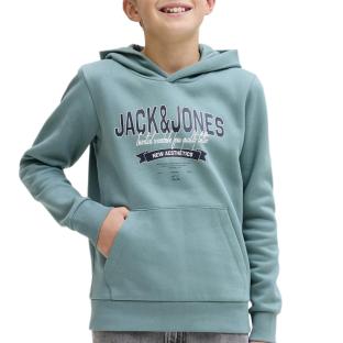 Blaues Sweatshirt für Jungen von Jack & Jones mit Logo Ansicht 0