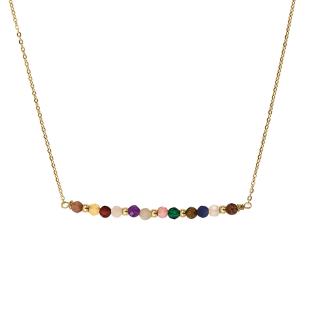 Collier Doré Femme Clio Blue CO0053 vue 0