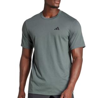 T-Shirt de sport Vert/Gris Homme Adidas Tr-es Fr pas cher