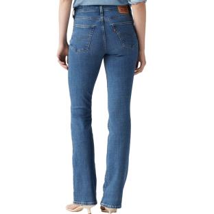 Jean 725 Bleu Foncé Femme Levi's High Rise Bootcut Med Indi vue 0