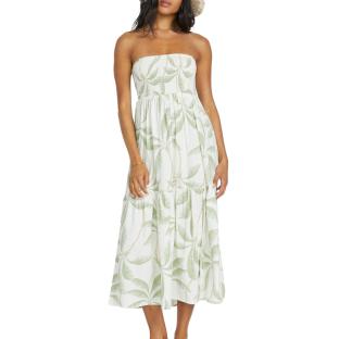 Robe Blanc/Vert Femme Billabong Tropical Haze vue 0