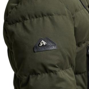 Parka Kaki Homme Superdry Microfibre vue 3