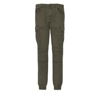 Pantalon Cargo Kaki Garçon Schott Combat pas cher