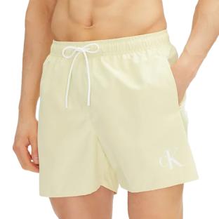 Short de bain Jaune Homme Calvin Klein Jeans Drawstring pas cher
