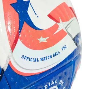 Ballon de Foot Bleu/Rouge Adidas Fifa Club World Cup Pro Match vue 0