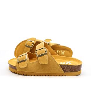 Sandales Jaunes Femme Xti Cuir 142552 pas cher