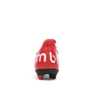 Chaussures de foot Rouge/Noir Junior Umbro Cypher FG vue 3